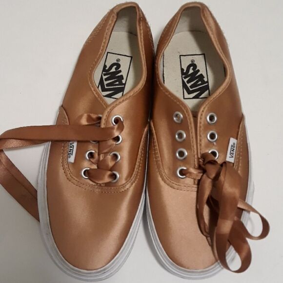 Vans Satin dark rose sz.6 - Picture 3 of 7